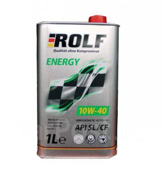 ROLF Energy 10W-40 SL/CF 1л п/синт.моторное масло