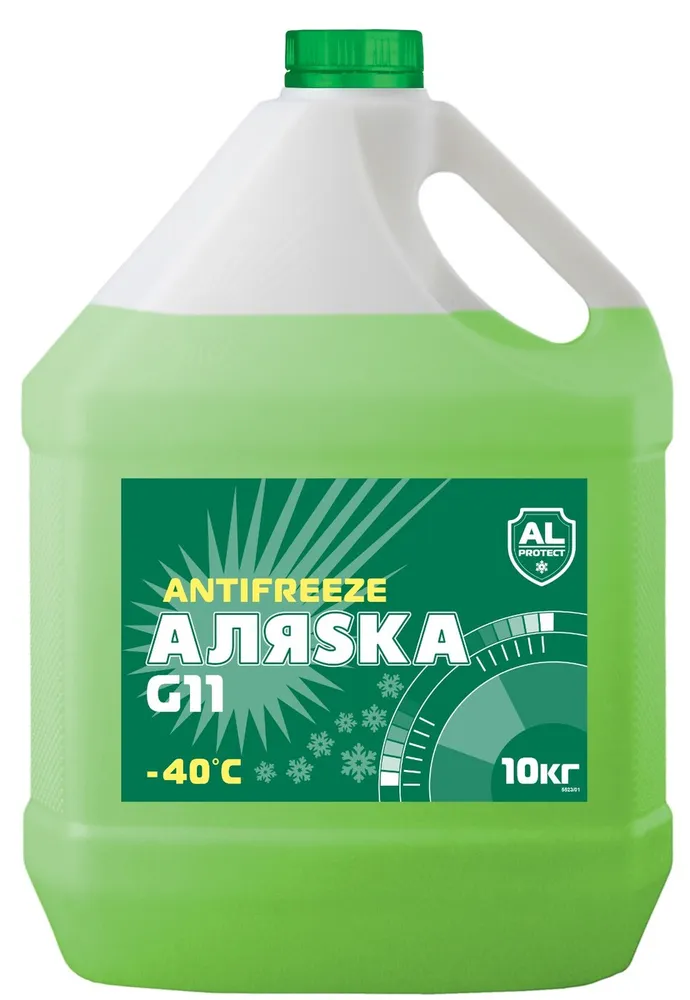 Антифриз Аляска -40 green G11 10 кг
