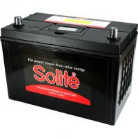 Аккумуляторная батарея  Solite 50 А.ч. о.п. 470 A/EN (207x175x190)  (CMF50AL), АЗИЯ, нижн., черный