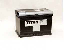 Аккумуляторная батарея  Титан 75.1 А/ч пр.п. 650A/EN (278х175х190) SD