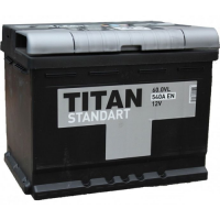 Аккумуляторная батарея  Титан 60 А.ч. п.п. 540 A/EN (242x175x190)  SD