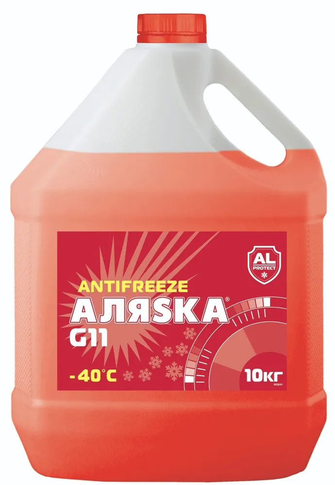 Антифриз Аляска -40 red G11 10 кг