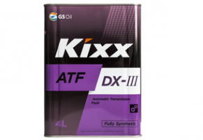 Kixx ATF Dx-III синт. 4л. Масло