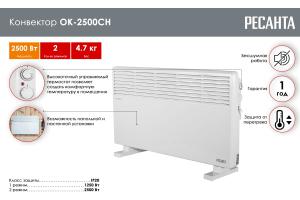 Конвектор ОК-2500СН Ресанта 67/4/22