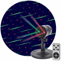 Проекторы ENIOP-01  ЭРА Проектор Laser Метеоритный дождь мультирежим 2 цвета, 220V, IP44