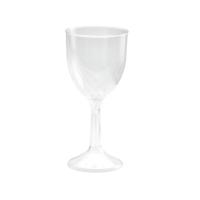 Бокал для вина одноразовый 250мл прозрачный (336/6/324)