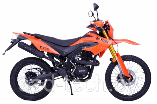 Мотоцикл Мinsk (Минск) X 250 Белоруссия оранжевый