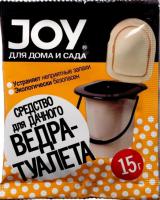 Средство д/дачного ведра-туалета JOY 15г, шт, ВЫВОД