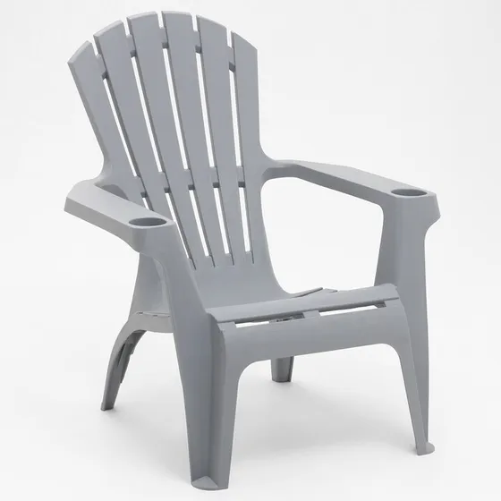 Кресло Мiаmi 88,8*73,5см, нагрузка до 150кг серый (1)